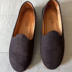 Charix Navy Suede Size 37.5